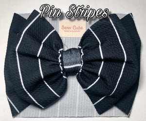 Pin stripes