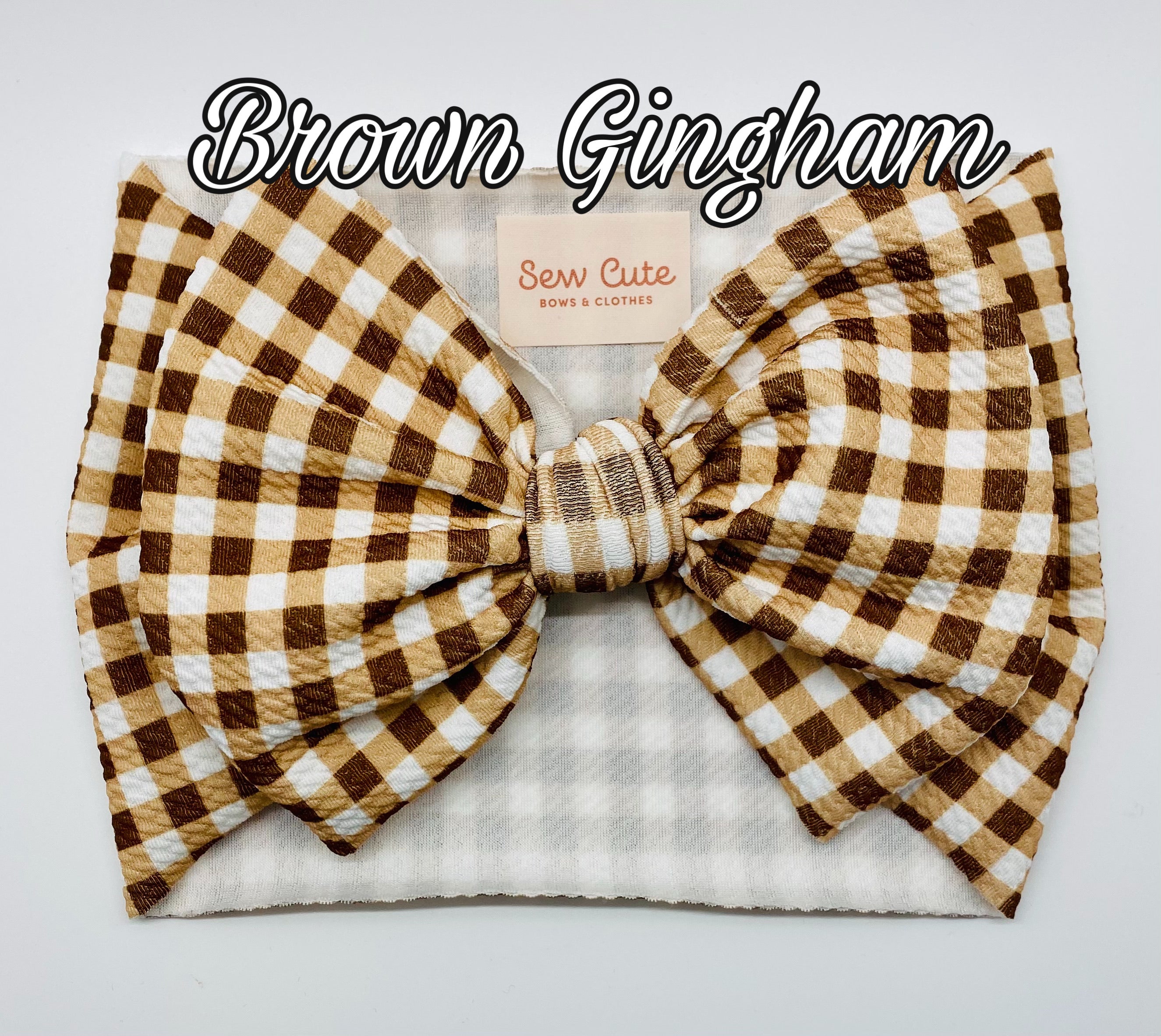 Brown Gingham