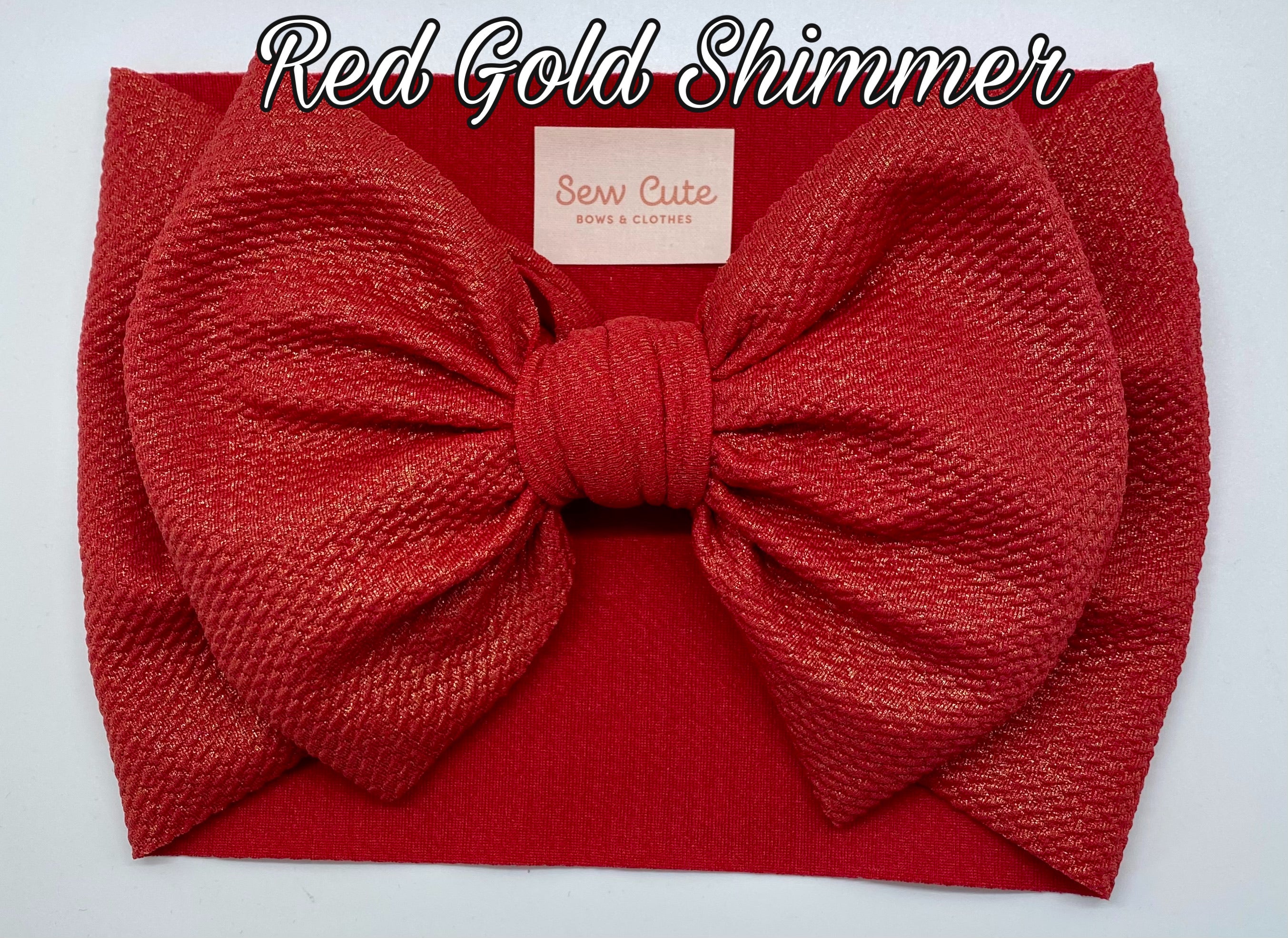 Red Gold Shimmer