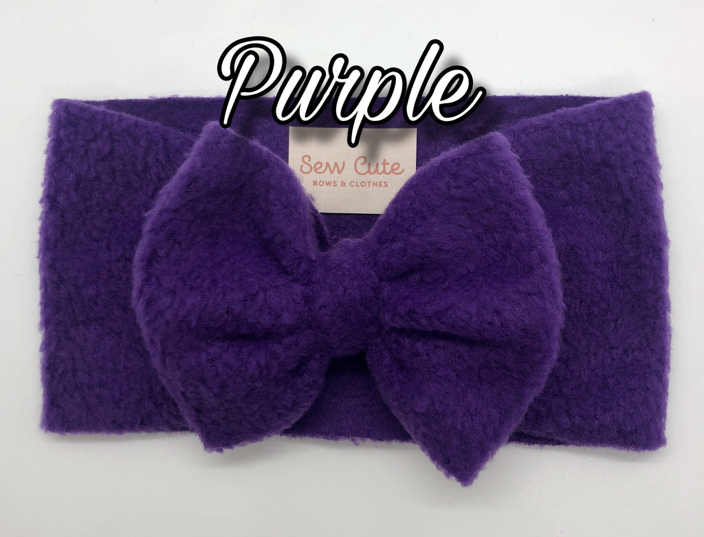 Fleece Purple