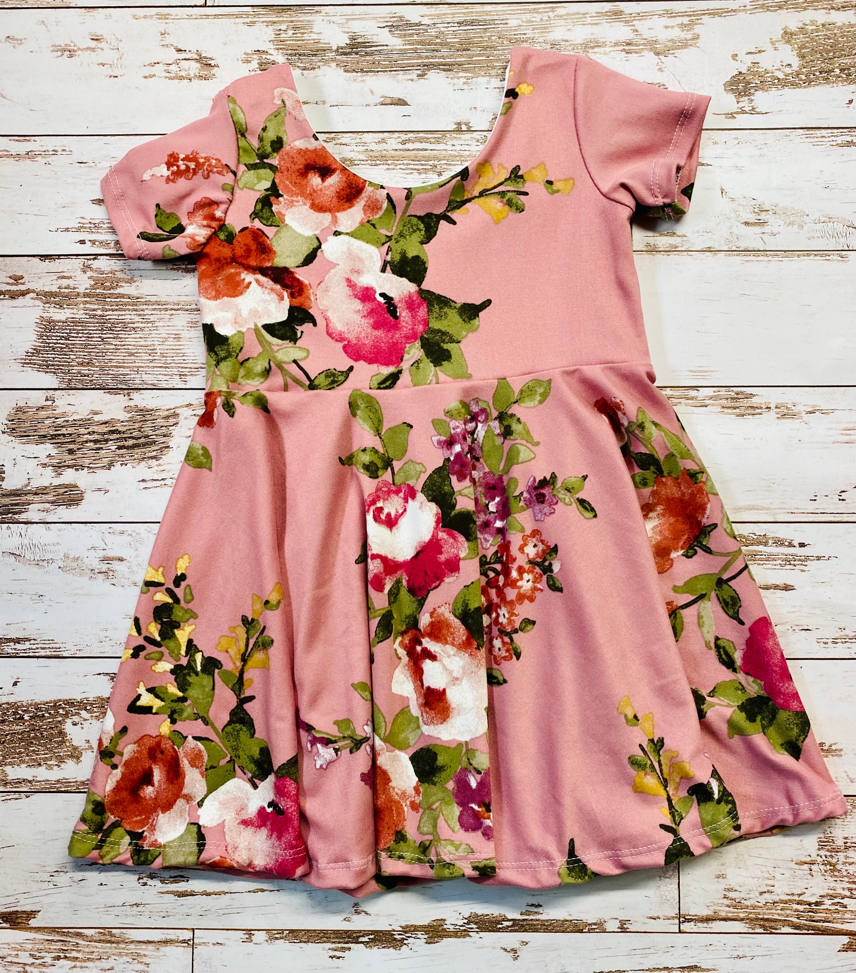 Vineyard Floral Teacup Dress